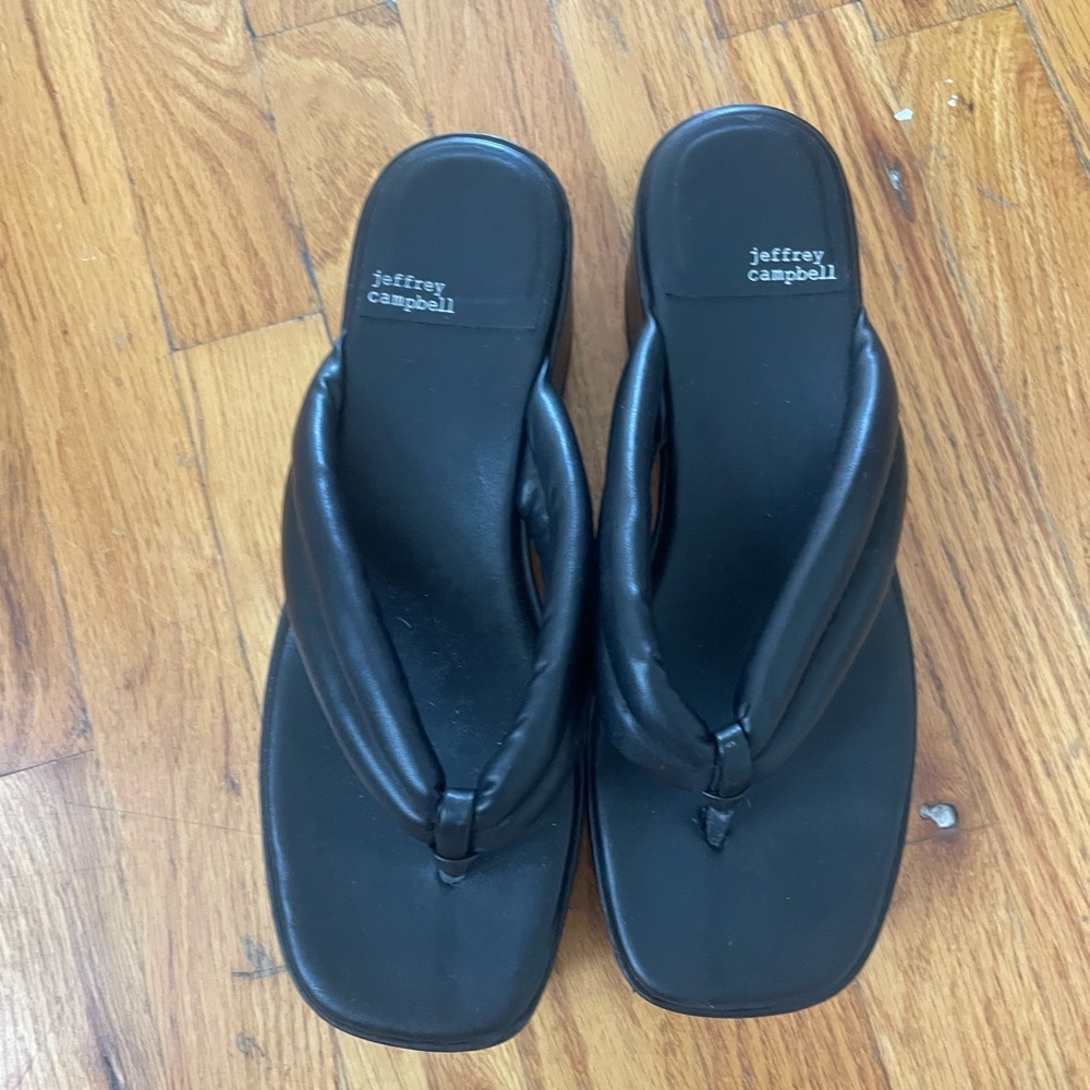 Jeffrey Campbell Platform Flip Flops